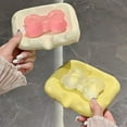 thumbnail image 3 of Hyasfey Ceramic Soap Holder Bathroom Soap Tray Non-Slip Design Multipurpose Sea-Shell Soap Tray with Self Draining, 3 of 8