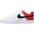 thumbnail image 2 of Nike Men's Court Vision Low Basketball Shoes, White/Black-University Red, 12 US, 2 of 4