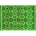 thumbnail image 1 of Ahgly Company Indoor Rectangle Abstract Green Modern Area Rugs, 4' x 6', 1 of 4