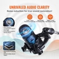 thumbnail image 3 of KFFKFF USB Mic, 192kHz/24-bit, Pro Condenser Mic Set, Includes Boom Arm, Pop Filter, Shock Mount, Mute Button, Headphone Jack, Ideal for Podcasts, Gaming, Singing, Streaming, 3 of 9