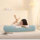 thumbnail image 3 of Almohada redonda para quienes duermen de lado, almohada de cuña plegable para las piernas, paquete de 1, funda extraíble y lavable a máquina para aliviar el dolor y alinear la columna, para, 3 of 7