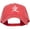 Red, variant on Japanese Chinese Love Embroidered Washed Cotton Cap - Red OSFM