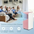 Costway 10000 BTU ASHARE Portable Air Conditioner 3in1 AC Unit with Cool Dehum Fan Sleep Mode