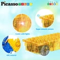 thumbnail image 3 of Toy PicassoTiles con azulejos magnéticos para automóviles, camión base motorizado, más de 3 años, 3 of 7