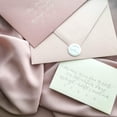 thumbnail image 5 of UNIQOOO “With Love” Signature Design Wax Seal Stamp for Wedding, Handwritten Calligraphy by Shelly Kim – Perfect Decoration for Invitations, Cards, Envelopes, Snail Mails, Wine Packages, Gift Ideas, 5 of 7