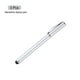 thumbnail image 3 of Bolígrafo de 3 piezas con punta de stylus 2 en 1, bolígrafo de tinta y bolígrafos de stylus de goma de punta fina, plateado, 3 of 7