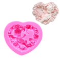 thumbnail image 4 of Molde de silicona ZHAOCHENG para fondant de flores rosas 3D, 4 of 5