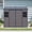 Brown + Polypropylene, variant on Zateety Outdoor Storage Shed 8x6ft Resin Waterproof Shed with Floor, 2 Windows & Lockable Door for Garden Patio Backyard, Black & White