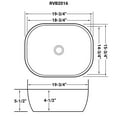 thumbnail image 3 of Ruvati 20 x 16 inch Bathroom Vessel Sink, 3 of 7