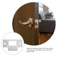 thumbnail image 4 of Raindrops 4Pcs Stainless Steel Striker Plate for Door Lock Privacy Protection, 4 of 7