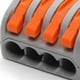 thumbnail image 3 of Conector de terminal de cable dividido, 20 piezas Terminal de conexión rápida Conector de terminal de conexión rápida Conector de terminal de cable flexible Diseño a prueba de futuro, 3 of 5
