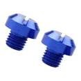 thumbnail image 4 of Redempat Enhanced Performance M10x25 Rearview Mirrors Thread Hole Plug Screw Bolts Blue Positive 10mm 5Set, 4 of 6