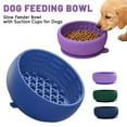 thumbnail image 3 of Slow-Feeding Dog Bowl with Non-Slip Base for Healthy Digestion and Easy Cleaning Food-Grade Silicone Pet Feeder, 3 of 7