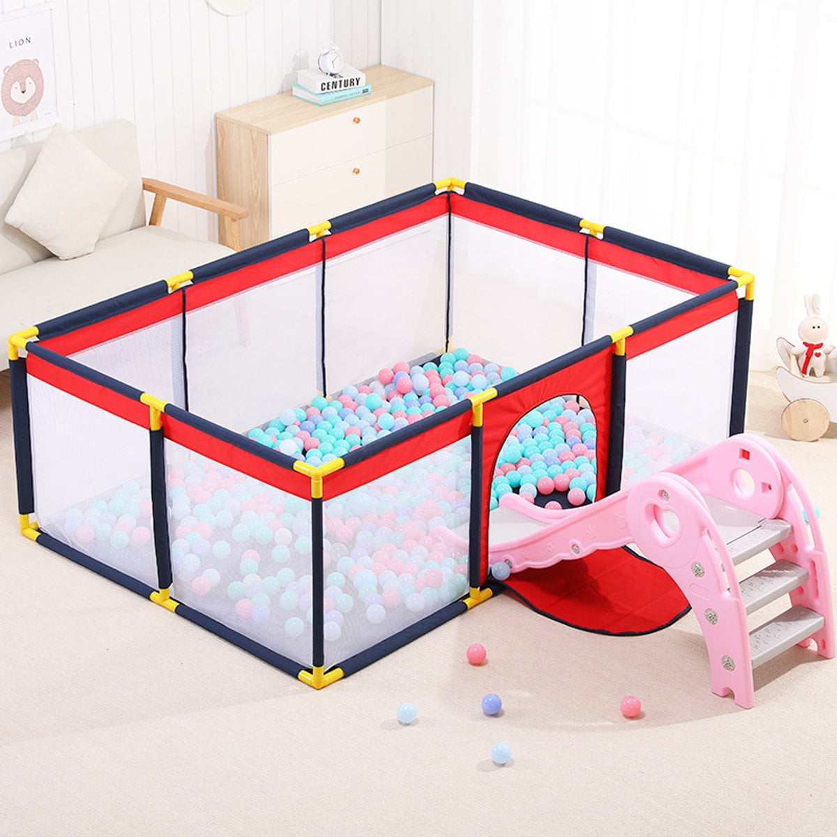 Playgro is Encouraging Imagination with STEM/STEM for a bright future Playgro 0186366 Pop And Drop Activity Ball Gym for baby infant toddler children Great start for a world of learning 