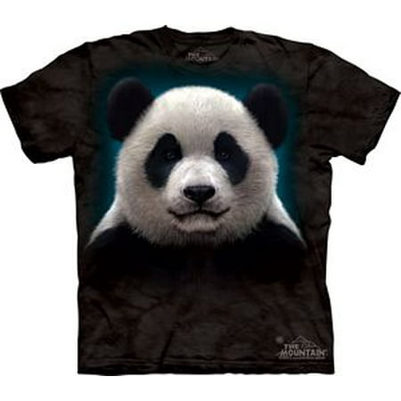 Panda Face Adult T-Shirt 10-3279