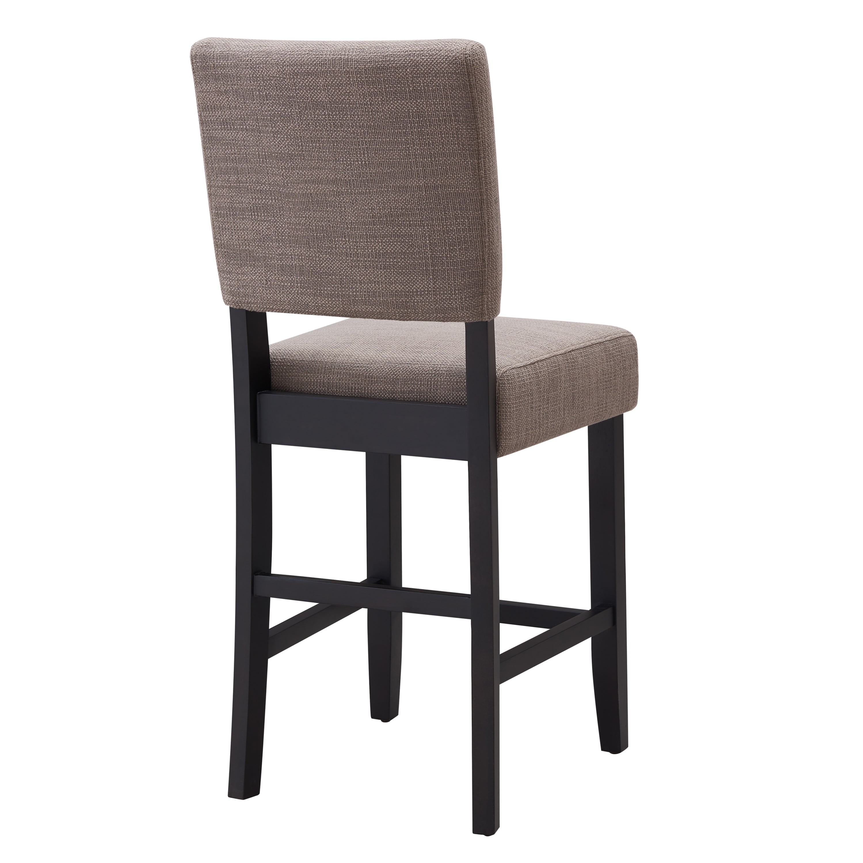 leick home upholstered back counter height stool