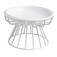 thumbnail image 2 of Cuenco elevado para comedero para gatos, plato de cerámica, estante de hierro, desmontable, resistente, versátil, superficie lisa, base estable para Estilo A Yinane Comedero para gatos, 2 of 8