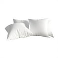 thumbnail image 4 of Home Design Calais Square Throw Pillow Inserts 18x18 Inch, Set of 4, Bedroom & Couch, Soft Decorative Pillow Insert, White, 4 of 6