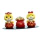 thumbnail image 3 of Juego de 3 estatuas de serpiente con forma de bolsa de dinero, decoración para salpicadero de coche, estante para escritorio de coche Estilo A, 3 of 9