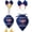 4th of July Porch Goose Outfit-A-A9, variant on USA Aniversary 250th Patriotic Porch Goose Outfit Set, Patriotic Themed Decorative Clothing With Stars & Stripes Pattern For Outdoor Porch, Yard, Independence Day Celebrations A