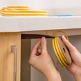 thumbnail image 4 of Guardoinrt Waterproofing Tape Door Sealing Strip Window Anti-Collision Self-Adhesive Strip coffee 1Set, 4 of 6