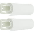 thumbnail image 2 of DecorRack Wall Mount Paper Towel Holder, Flexible Plastic Natural Finish, Cream (1 Pack), 2 of 4