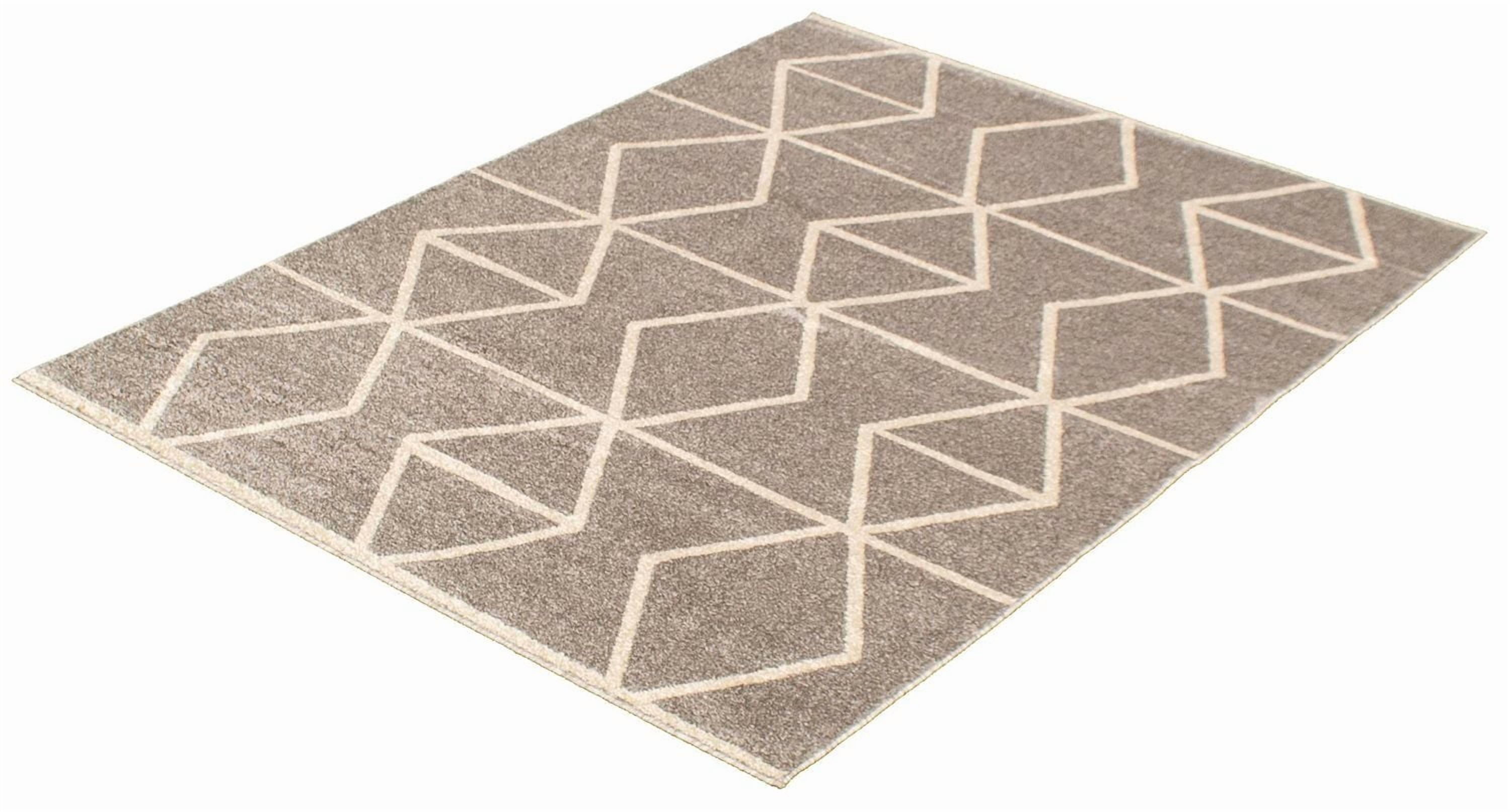 ECARPET Living Room Bedroom Carpet, Geometric Indoor Area Rug Ana Collection