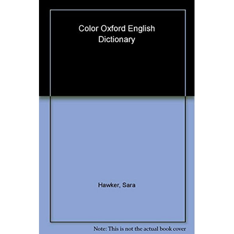 Paperback Oxford English Dictionary