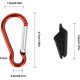 thumbnail image 5 of 10 Sets Tarp Clip with Carabiner Tent Clip Awnings Windproof Clip Tent Locking Clips Tarp Clip Heavy Duty Tent Clamp for Outdoor Activities Camping Canopy, 5 of 5