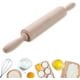 thumbnail image 1 of Rodillo De Madera Giratorio Para Amasar Pizza Pan, 1 of 6