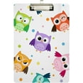 thumbnail image 2 of FMSHPON Owls Clipboard Hardboard Wood Nursing Clip Board and Pull for Standard A4 Letter 13x9 inches, 2 of 8