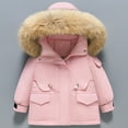 thumbnail image 7 of Meresysid Toddler Boys Snowsuit Girls Snow Pant And Jacket bib Winter Kids Clothes Coat Pink, 7 of 7