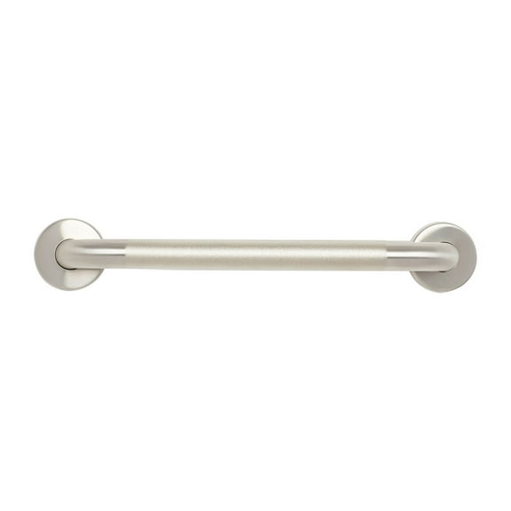 Seachrome Igys-180-Qcr Signature 18" Grab Bar - Peened Satin Brushed Nickel