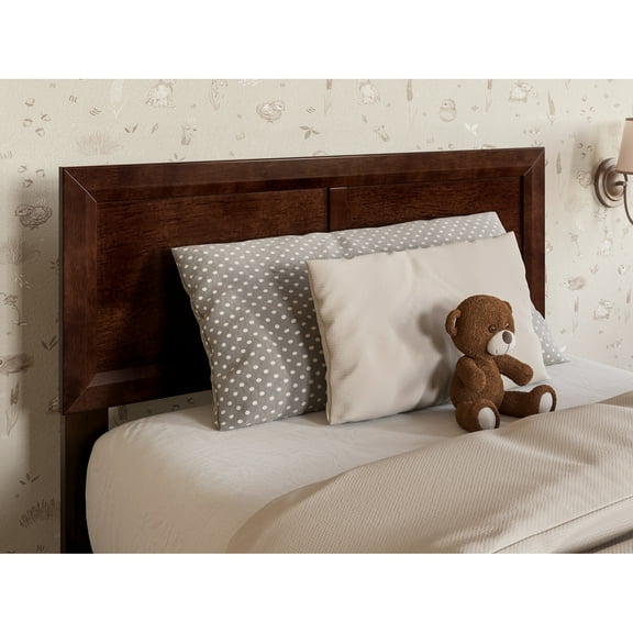 AFI, Sophia Twin Solid Wood Headboard, Walnut