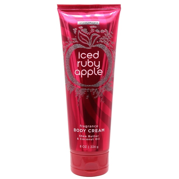 Scent Theory Lotion, Iced Ruby Apple Hand and Body Cream with Shea