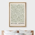 thumbnail image 3 of IDEA4WALL Framed Canvas Print Willow Bough Flower Pattern by William Morris Historic Cultural Illustrations Fine Art Traditional Floral Poster for Living Room, Bedroom, Office - Natural 24"x36", 3 of 5