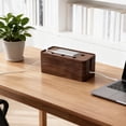 thumbnail image 5 of Luzkey Cable Management Box Cable Organizer Protector Power Storage Organization Wire Storage Wire Hider Box for Office Home Desktop Small, 5 of 5