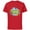 Red, variant on Disney Mickey and Friends Birthday Crew Party Matching - Short Sleeve Cotton T-Shirt for Adults - Customized-Red