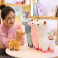 thumbnail image 2 of Alpaca Plush Toy - 9.84 Inch Soft Stuffed Llama Doll, Cuddly Animal Companion, Birthday Gift for 3+ Years, Collectible Fluffy Figure, 2 of 5
