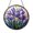 Acrylic 3.5 Inch, variant on Purple Iris Glass Style Window Hanging – Botanical Home Decor