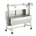 thumbnail image 1 of Ensemble de Gril Rôtissoire Robuste, Rôtissoire pour Cochon et Agneau BBQ avec Deux Moteurs de 52 W, Ensemble de Rôtissoire à Broche en Acier Inoxydable pour l'Extérieur à Hauteur Réglable, 1 of 14