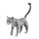 thumbnail image 2 of Juguete de peluche de gato de 13,78 pulgadas, juguete de peluche de gato, adorno de sofá coleccionable de dibujos animados gris, 2 of 8