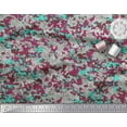 thumbnail image 3 of Soimoi Rayon Fabric Two Tone With Grey Camouflage Print Fabric by the Yard 56 Inch Wide, 3 of 3