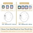 thumbnail image 2 of ComfiTime Apple Watch Band – Stretchy Braided iWatch Sport Band 38mm 40mm 41mm 42mm 44mm 45mm 49mm for Men & Women, Breathable Elastic Apple Watch Strap for Series SE 9 8 7 6 5 4 3 2 1 Ultra, 2 of 12
