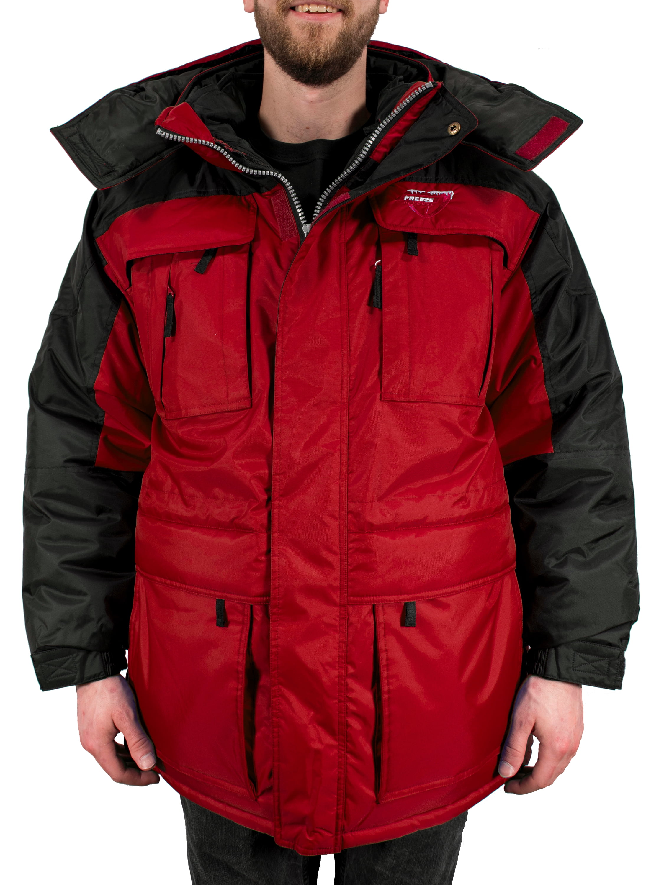 Winter Sleeveless Lightweight With Zipper Reversible Hooded Vest Parkas With Pocket Outdoor Men's Fleece Leather Vest
