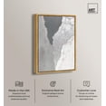 thumbnail image 2 of Chasm of Gray II Canvas Print Elegant Wall Decor by Art Remedy, Gold Frame, 24 x 36, 2 of 7
