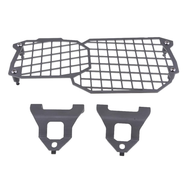 Guardía de Acero Inoxidable para Faro de Motocicleta Ligero Reemplazable para BMW Gris Macarena Cubierta de la parrilla de la linterna