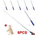 thumbnail image 1 of Juguete para Gatos Telescópico Tres Secciones para Burlarse Gatos Con Cuerda (azul) Azul, 1 of 8