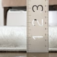 thumbnail image 6 of Well Woven Waina Ivory & Thick & Soft Geometric Shag Area Rug 5x7 (5'3" x 7'3"), 6 of 8