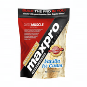 Max Muscle Sports Nutrition MaxPro Elite Whey Protein Powder, 30g Protein, Vanilla Ice Cream, 4 lb
